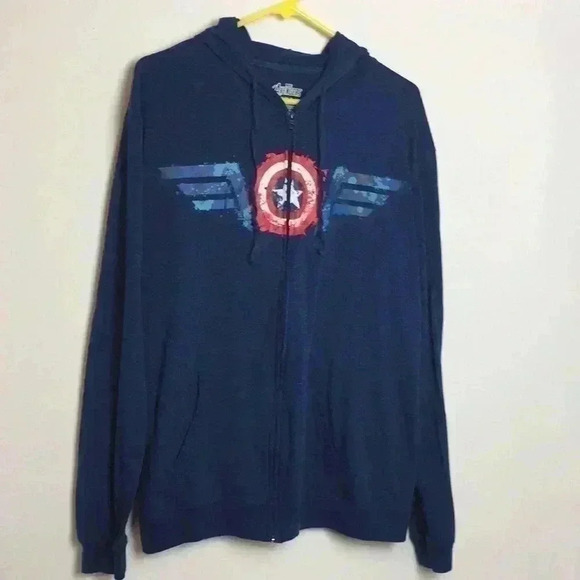 Avengers Size 2XL Zip Up Hoodie - Picture 1 of 7